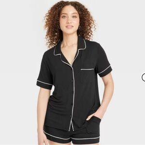 Auden Black Cloud Knit Loungewear